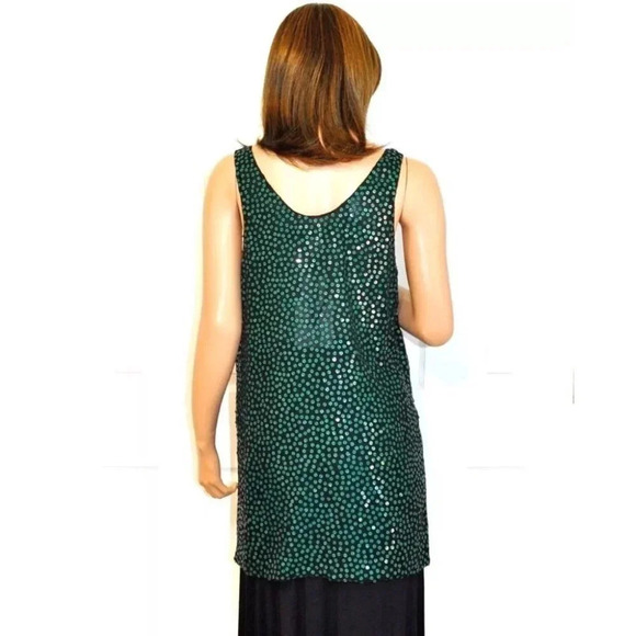 Silk Sequin Diane Von Furstenberg Emerald … - Picture 6 of 8